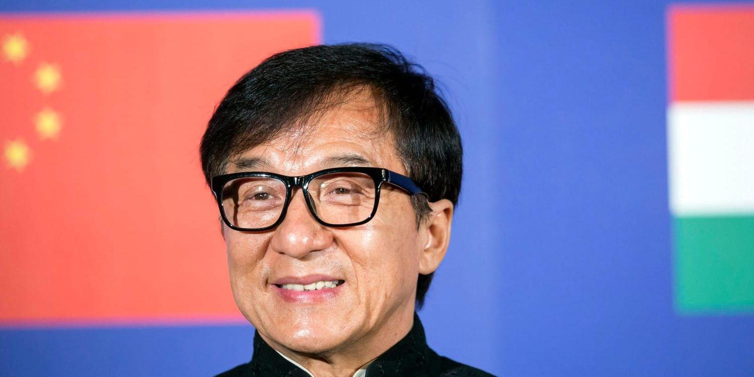 Skådespelaren Jackie Chan visade sig vara en av Mossack Fonsecas kunder med bolag i skatteparadis. Arkivbild.