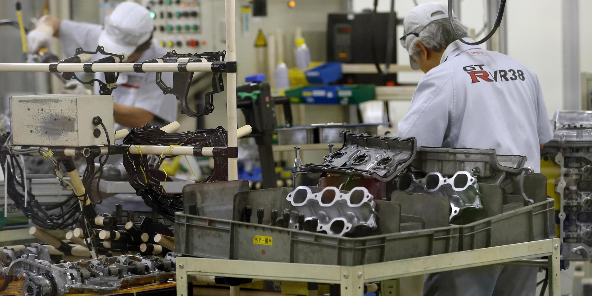 Den japanska tillverkningsindustrin visar hoppfulla tecken på återhämtning. Arkivbild.