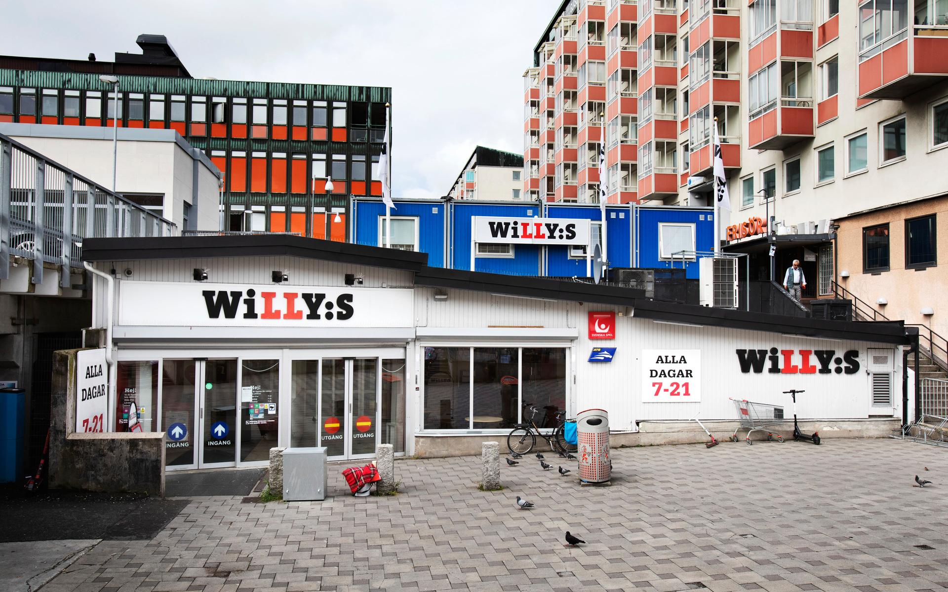 Willys butik på Wieselgrensplatsen.