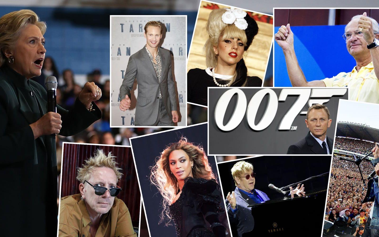 Här är 28 kändisars favoritlag. Foto: Bildbyrån/TT