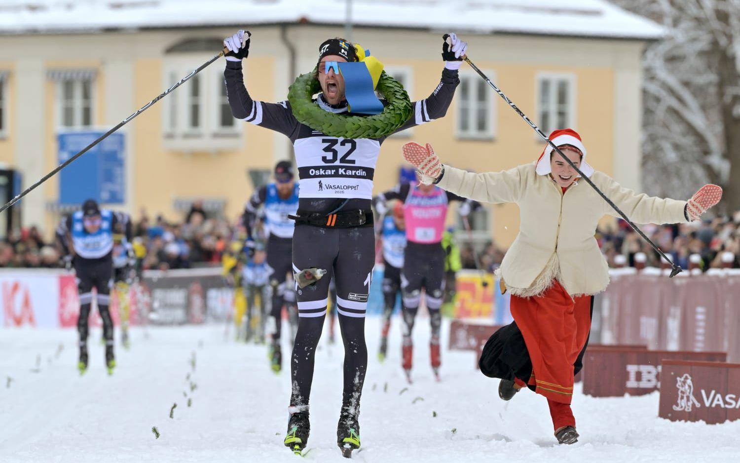 Vasalopps-vinnaren Oskar Kardin.