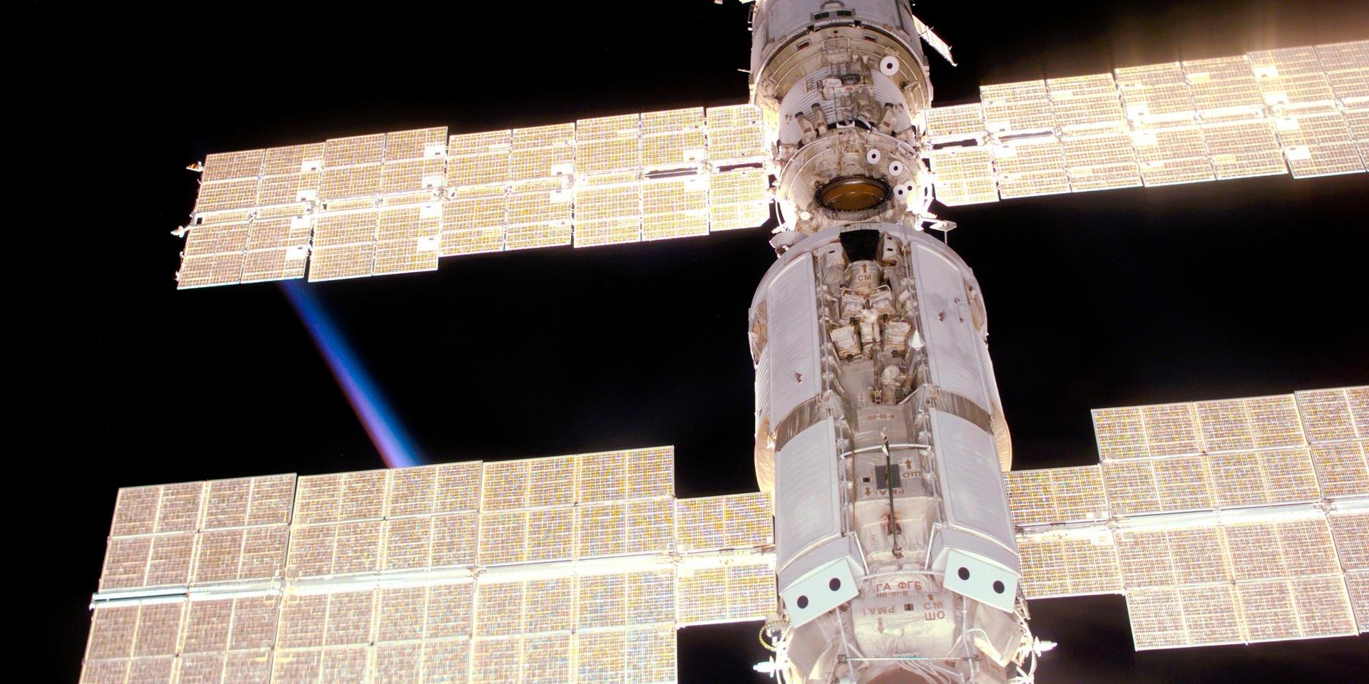 Den internationella rymdstationen ISS. Arkivbild.
