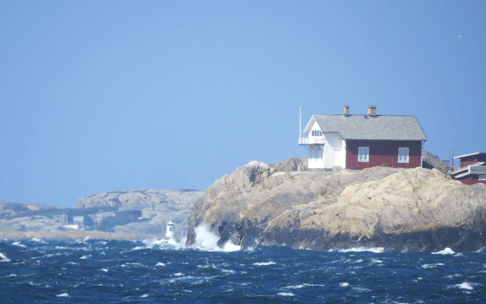 Islandsbergs profil är ett av kustens mest kända landmärken. 