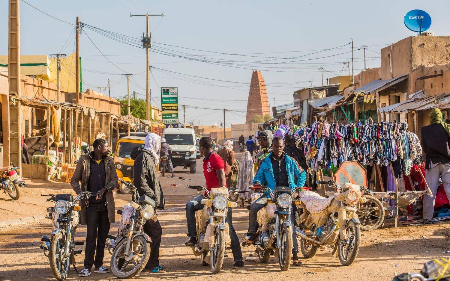 Utsatt land. Hög arbetslöshet och utbredd fattigdom gör att många unga män från Agadez söker jobb i grannländerna Algeriet och Libyen. Bild: Andrew Esiebo