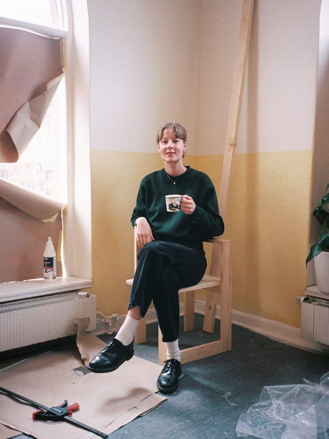 Lina Rönsberg förvandlar Café Godhems gamla lokaler till Kafé Gapet.