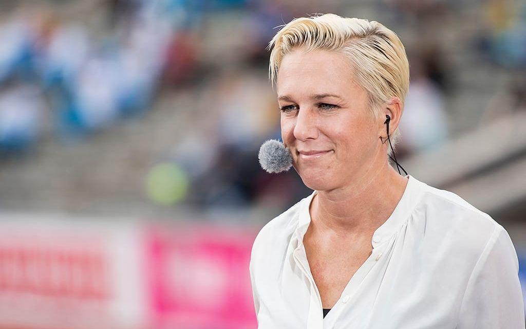 Johanna Larsson lyfte fram Kajsa Bergqvist som en förebild. Bild: Bildbyrån