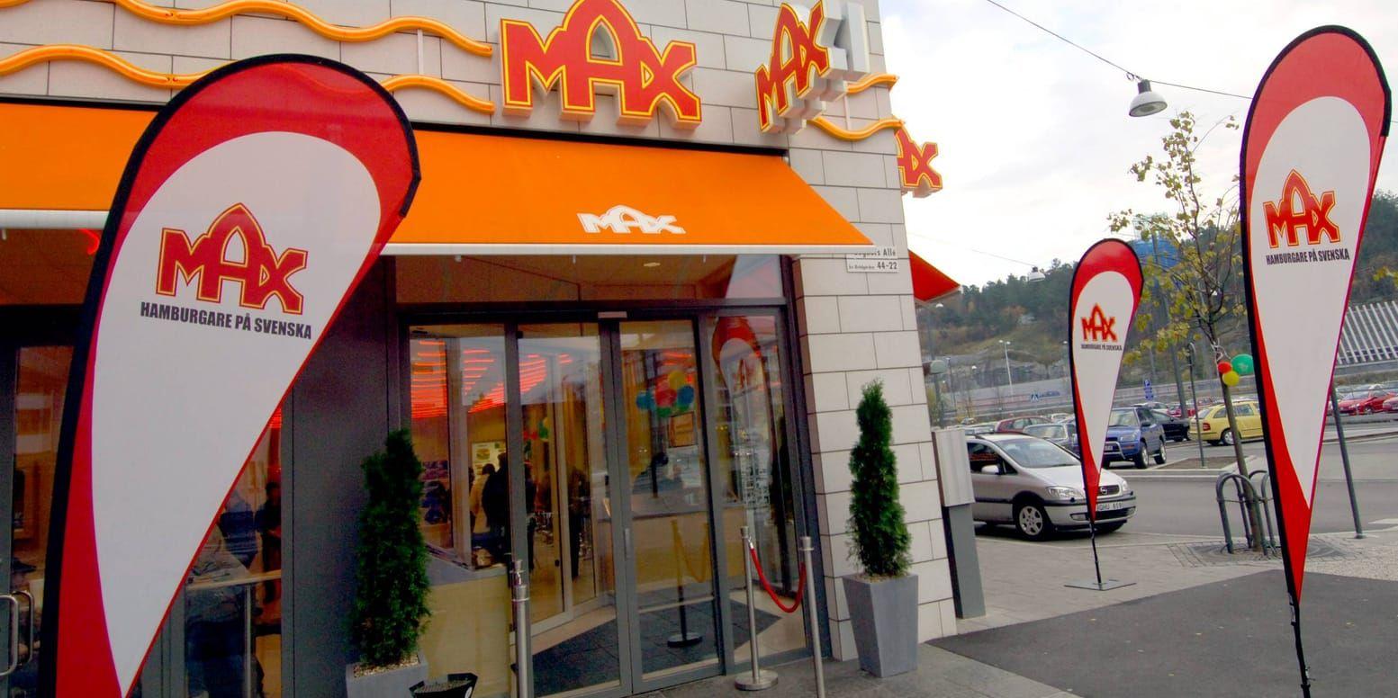 Hamburgerkedjan Max får backning på reklam för "vegetarisk restaurang". Arkivbild.