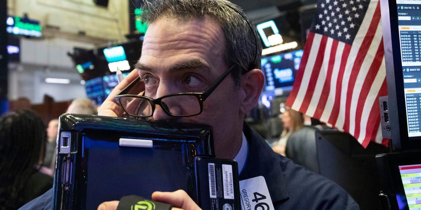 Veckans sista handelsdag på Wall Street blev dyster. Arkivbild.