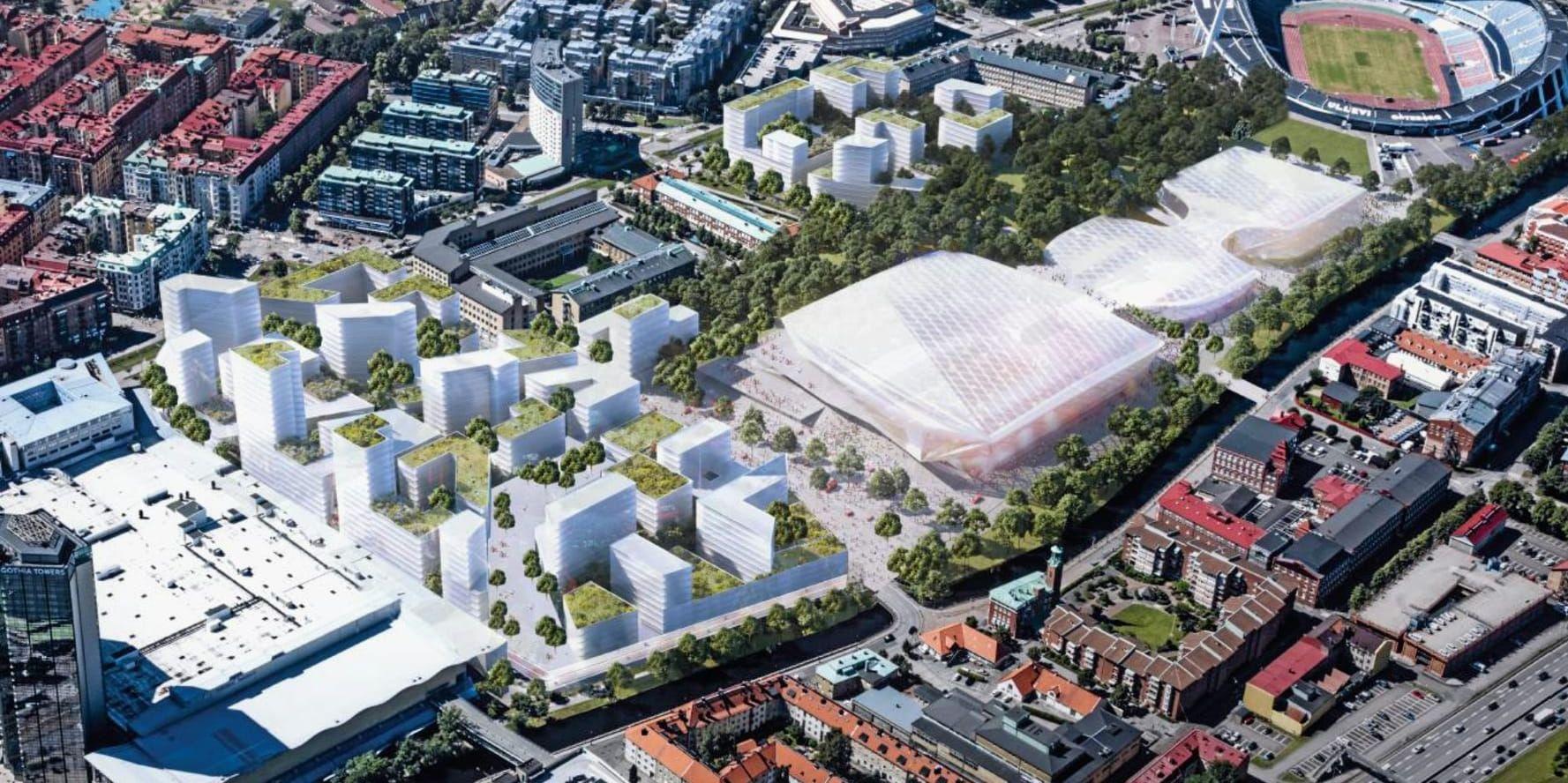 Ny arena. Göteborgs stad har valt att samla många arenor i samma bolag. På så vis nås synergier i driften, skriver debattörerna.