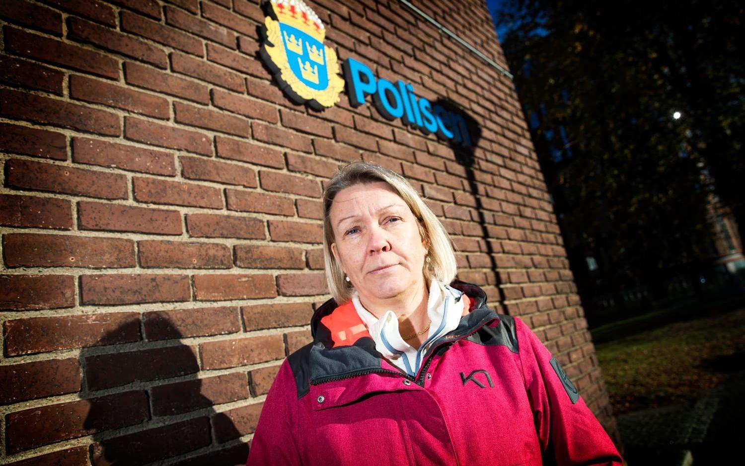 Laila Dichter, förundersökningsledare på polisen Västs sektion Brott i nära relation. Bild: Anders Ylander.
