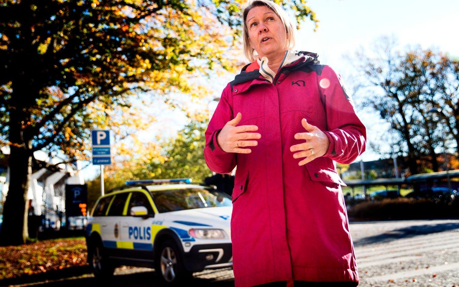Laila Dichter, förundersökningsledare på polisen Västs sektion Brott i nära relation. Bild: Anders Ylander.