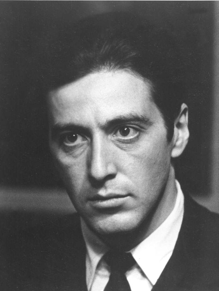 Skådespelaren Al Pacino som Michael Corleone i en scen från ”Gudfadern” som fyller 50 år den här veckan.