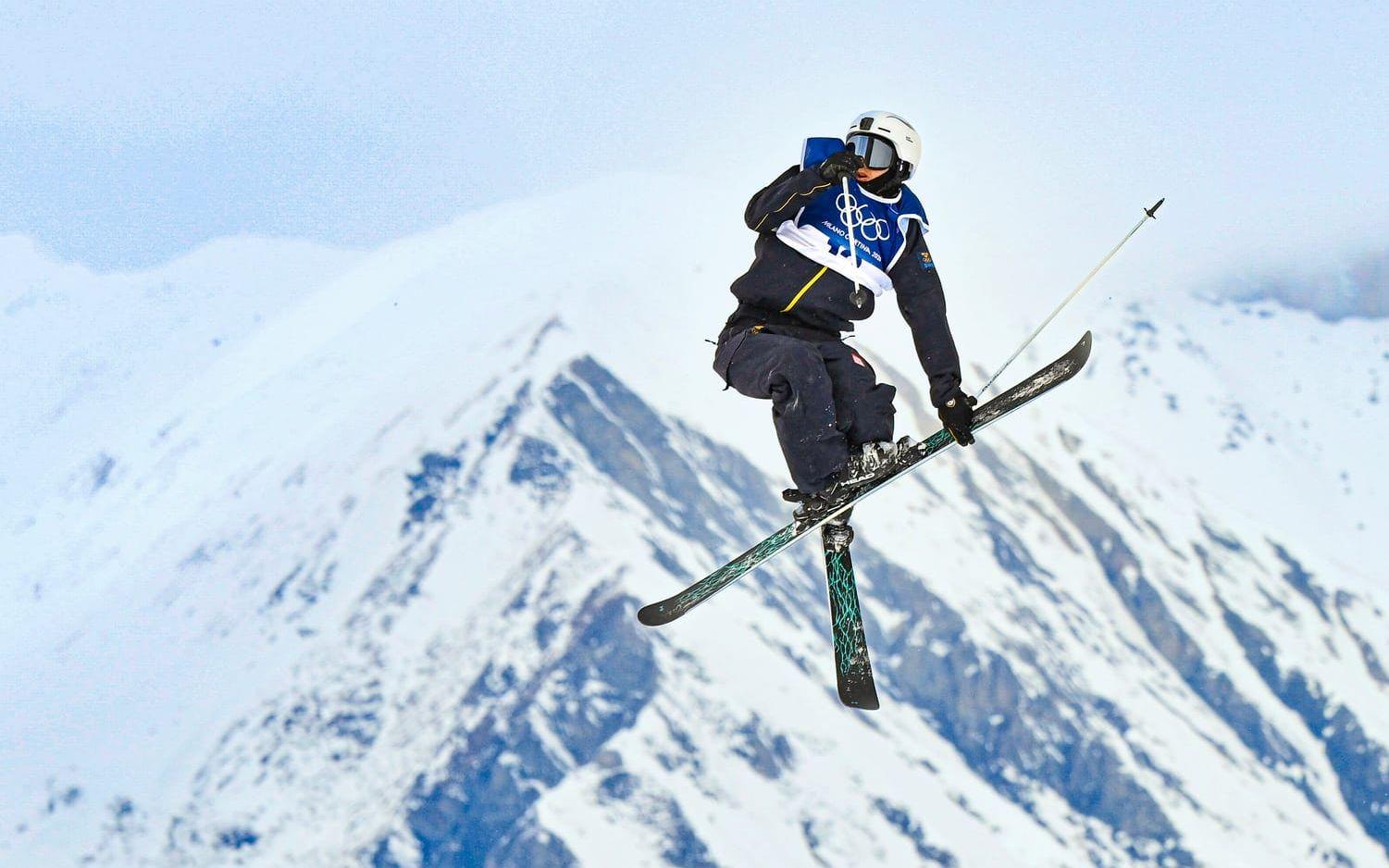 Freeskiåkaren Jesper Tjäder under OS i februari. Nu får han en ny förbundskapten.