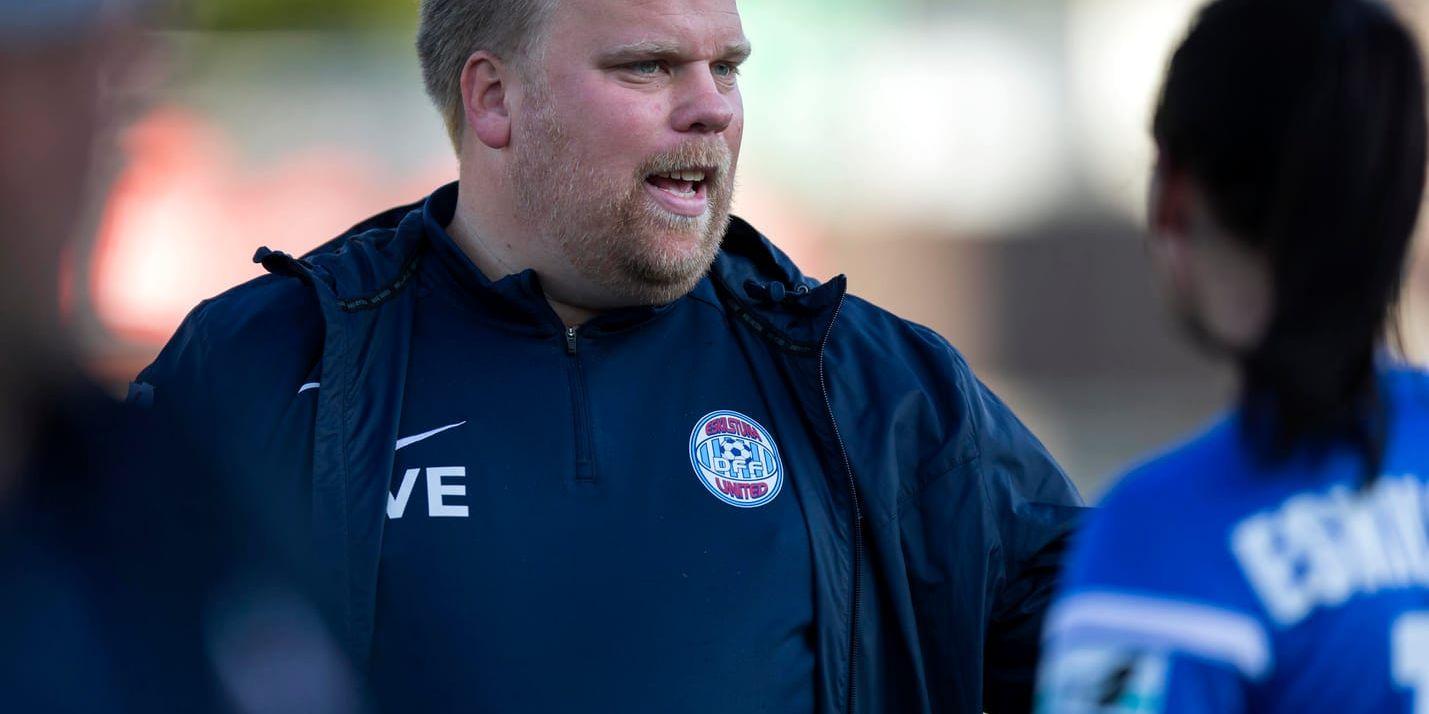 Eskilstunas tränare Viktor Eriksson blir förbundskapten för P17-landslaget. Arkivbild.