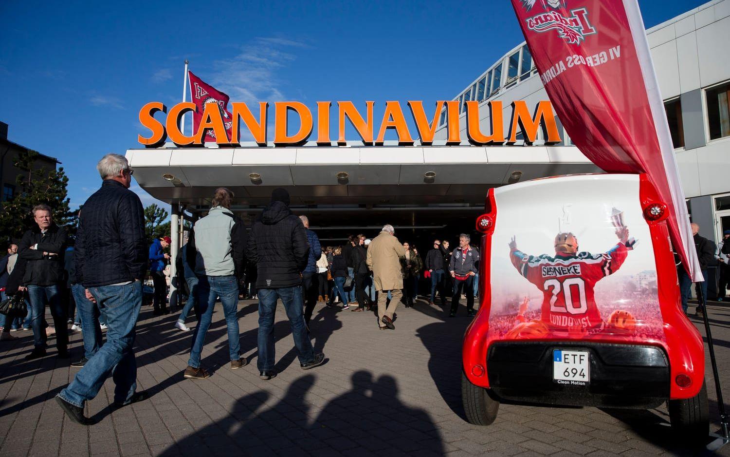 Scandinavium är en av de nio nuvarande ishallarna i Göteborg. Den rustas upp för cirka 100 miljoner kronor i dagsläget. Bild: Bildbyrån.