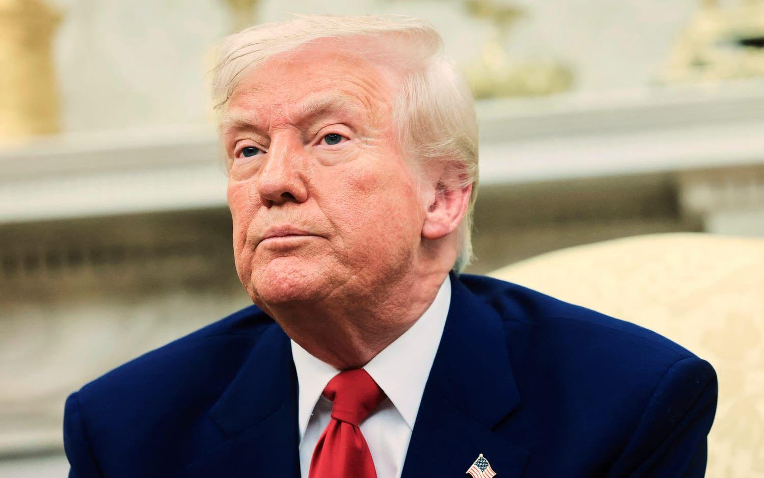 Donald Trump är inte nöjd med EU:s förslag om noll-tullar på industrivaror.