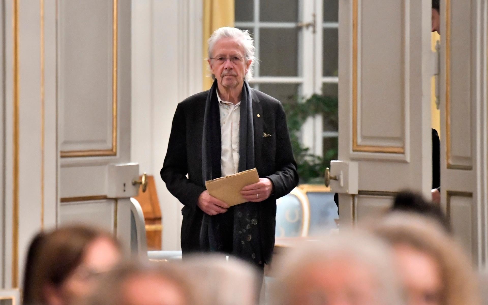Peter Handke, 2019 års Nobelpristagare i litteratur. Arkivbild.