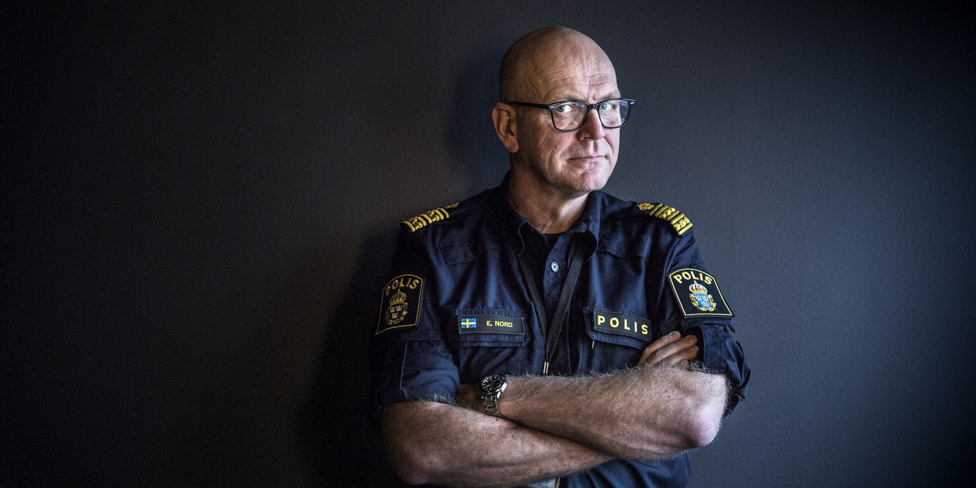 Polischef Erik Nord  Bild Stefan Berg