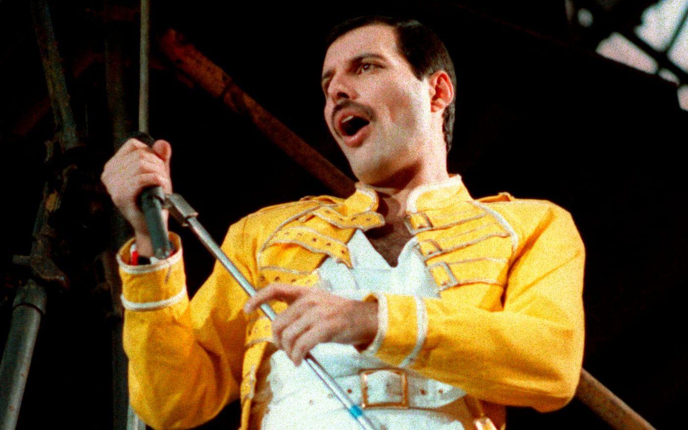 Freddie Mercury. Arkivbild. 