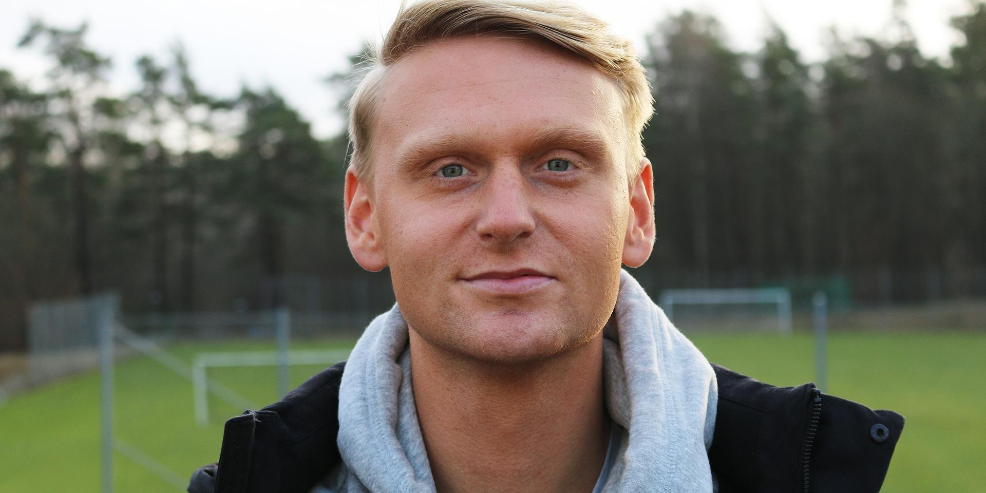 Joackim Åberg har skrivit på för två år med Gais. 