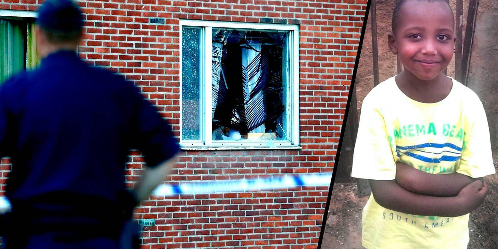 Oskyldigt offer. Yuusuf Warsame blev offer för våldet i Göteborg när en handgranat kastades in genom fönstret till rummet där han låg och sov.