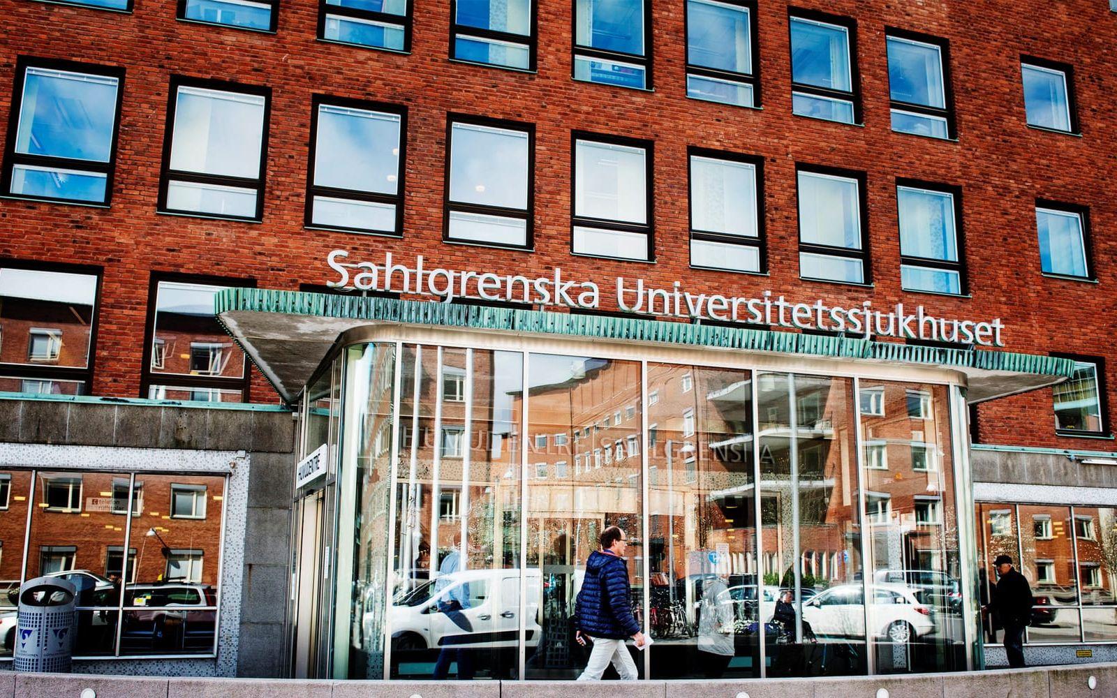 På Sahlgrenska sjukhuset i Göteborg har Emely under en tid fått cellgifter. Bild: Jonas Lindstedt.
