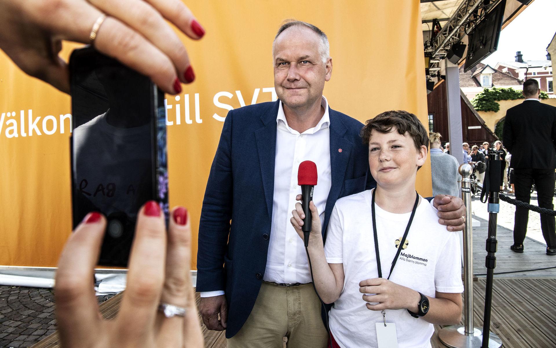 Wille Öhgren intervjuar Jonas Sjöstedt och de andra partiledarna under veckan.