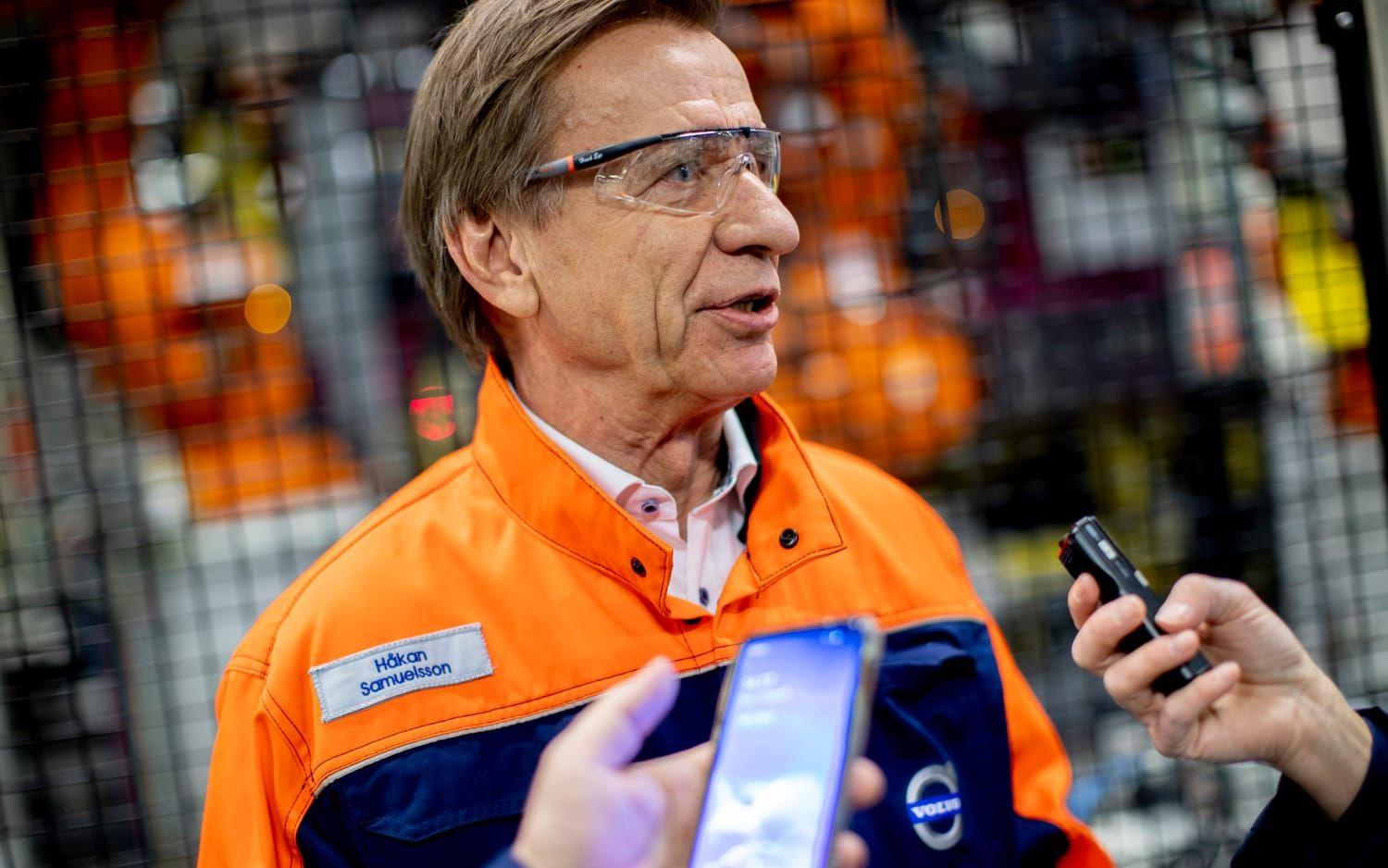 Volvo Cars närmar sig en notering på Stockholmsbörsen, enligt flera källor till nyhetsbyrån Reuters. Ägaren Geely söker enligt uppgifter en värdering på 20 miljarder dollar, omkring 170 miljarder kronor. Här vd Håkan Samuelsson.