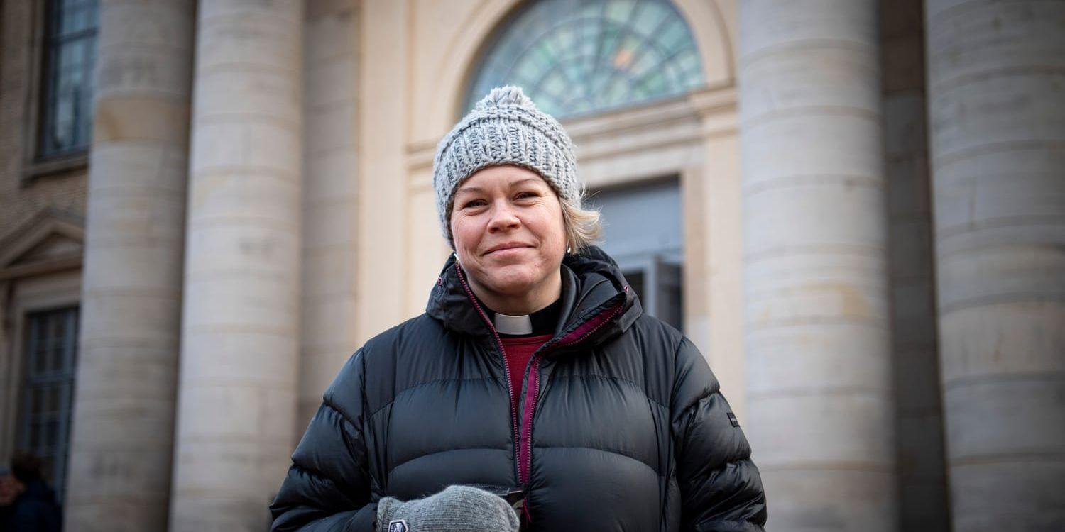 Maria Bergius är präst i Göteborgs domkyrka.