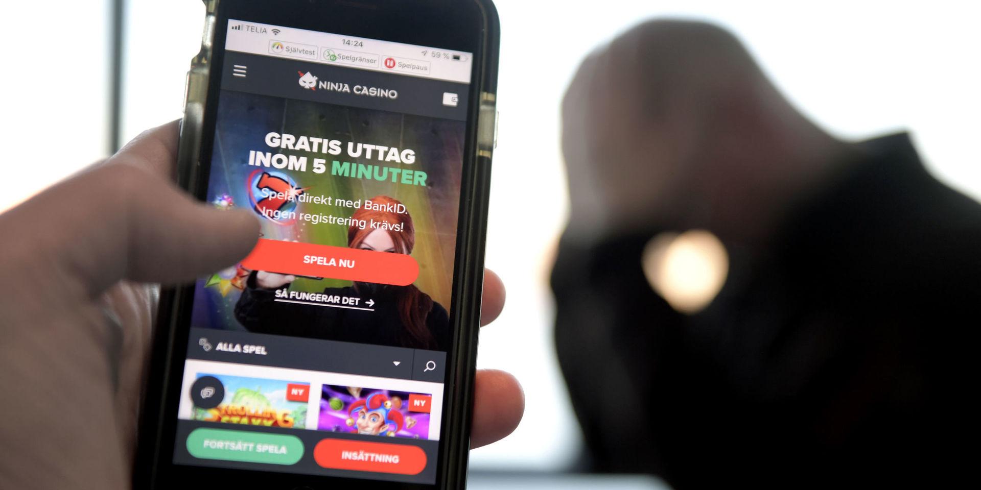 En vd i norra Sverige stal en miljon som han använde till casinospel på nätet. Arkivbild. 