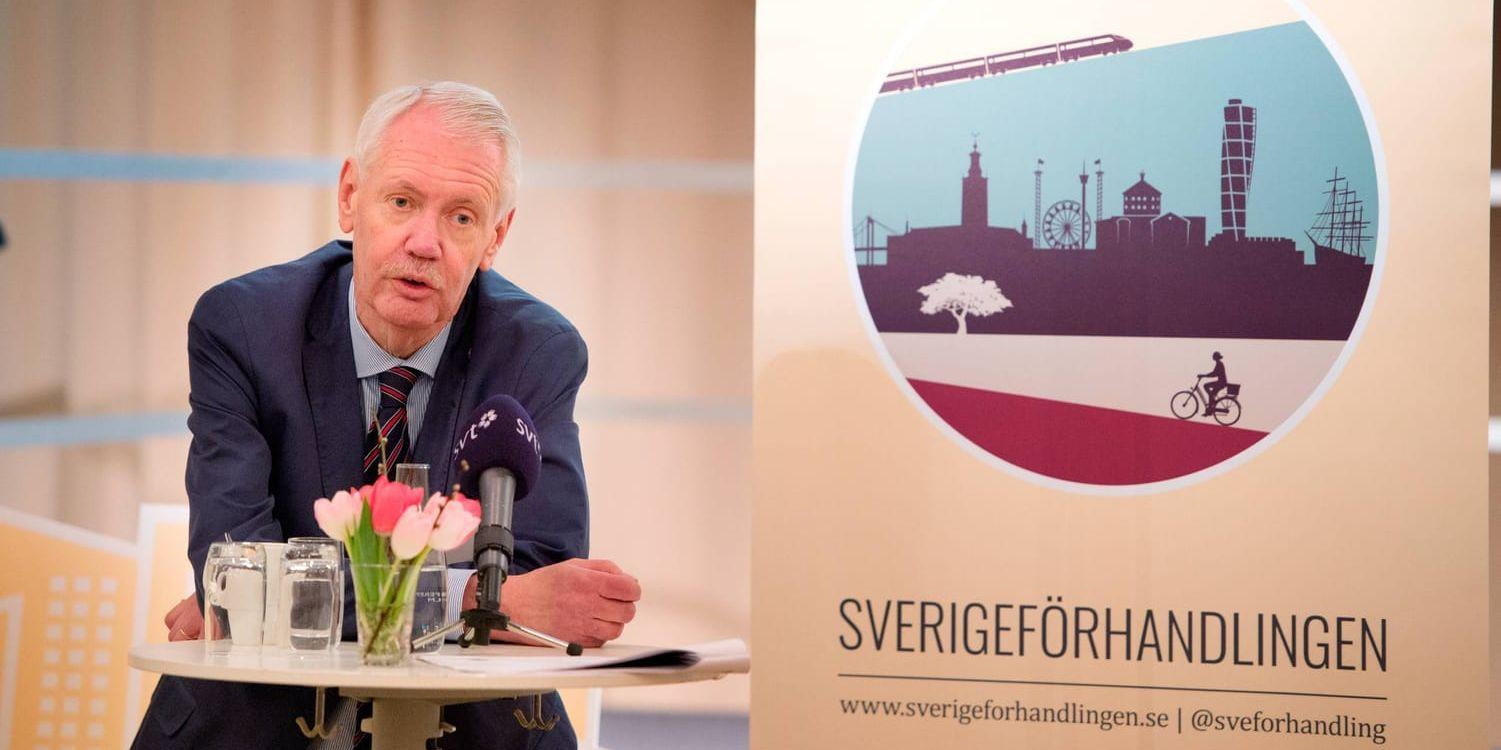 HG Wessberg, förhandlingsperson på Sverigeförhandlingen, har sytt ihop ett kollektivtrafikpaket för Stockholmsområdet värt 30 miljarder kronor. Arkivbild.