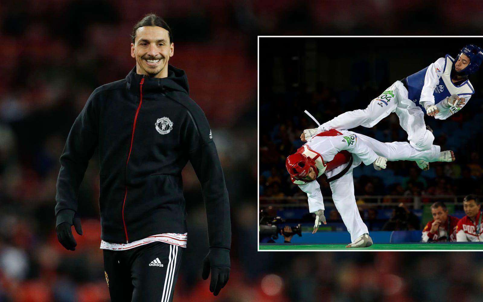 4. Ibrahimovic ett stort intresse för kampsport och har tidigare tränat taekwondo i flera år. Foto: Bildbyrån/TT