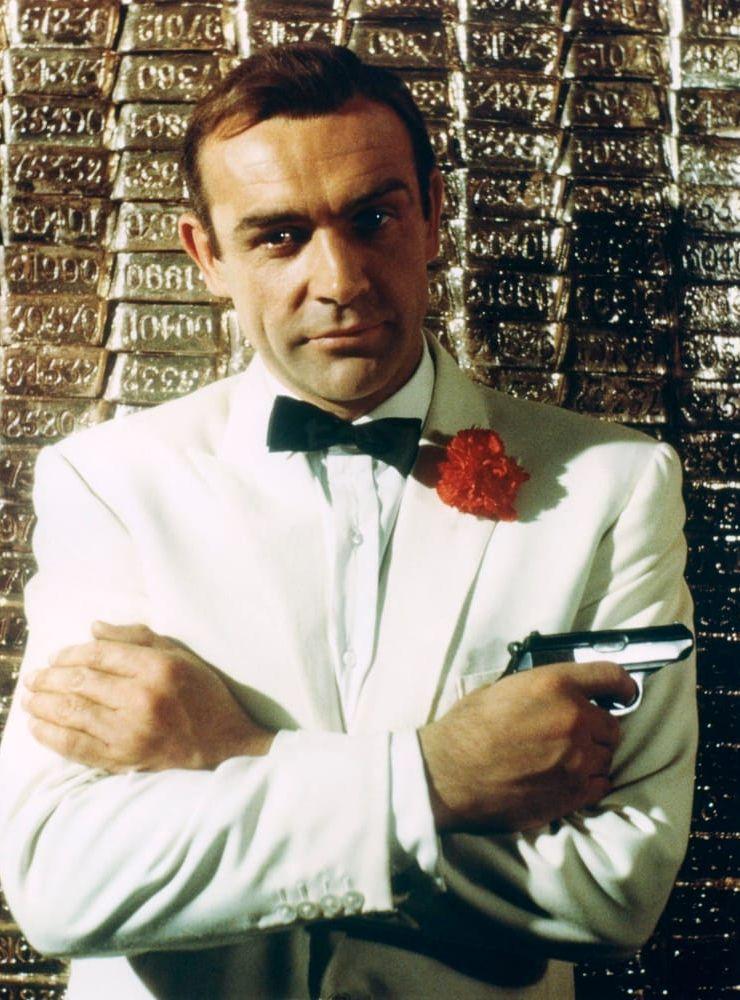 "Shaken, not stirred." – Sean Connery som James Bond i Goldfinger, 1964. Foto: Stella