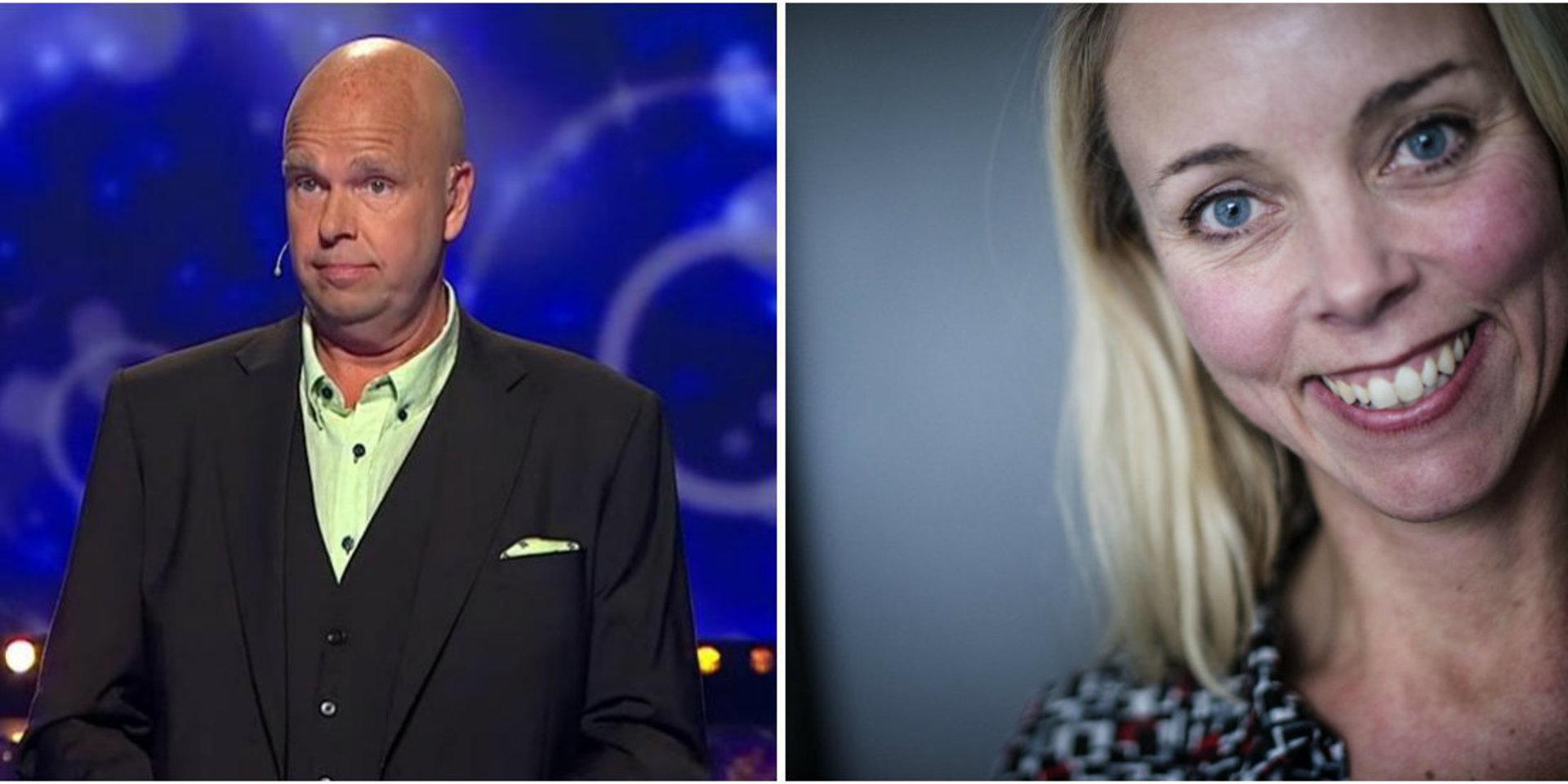 Lasse Kronér leder det nya programmet. Christina Hill är programchef på SVT Göteborg.