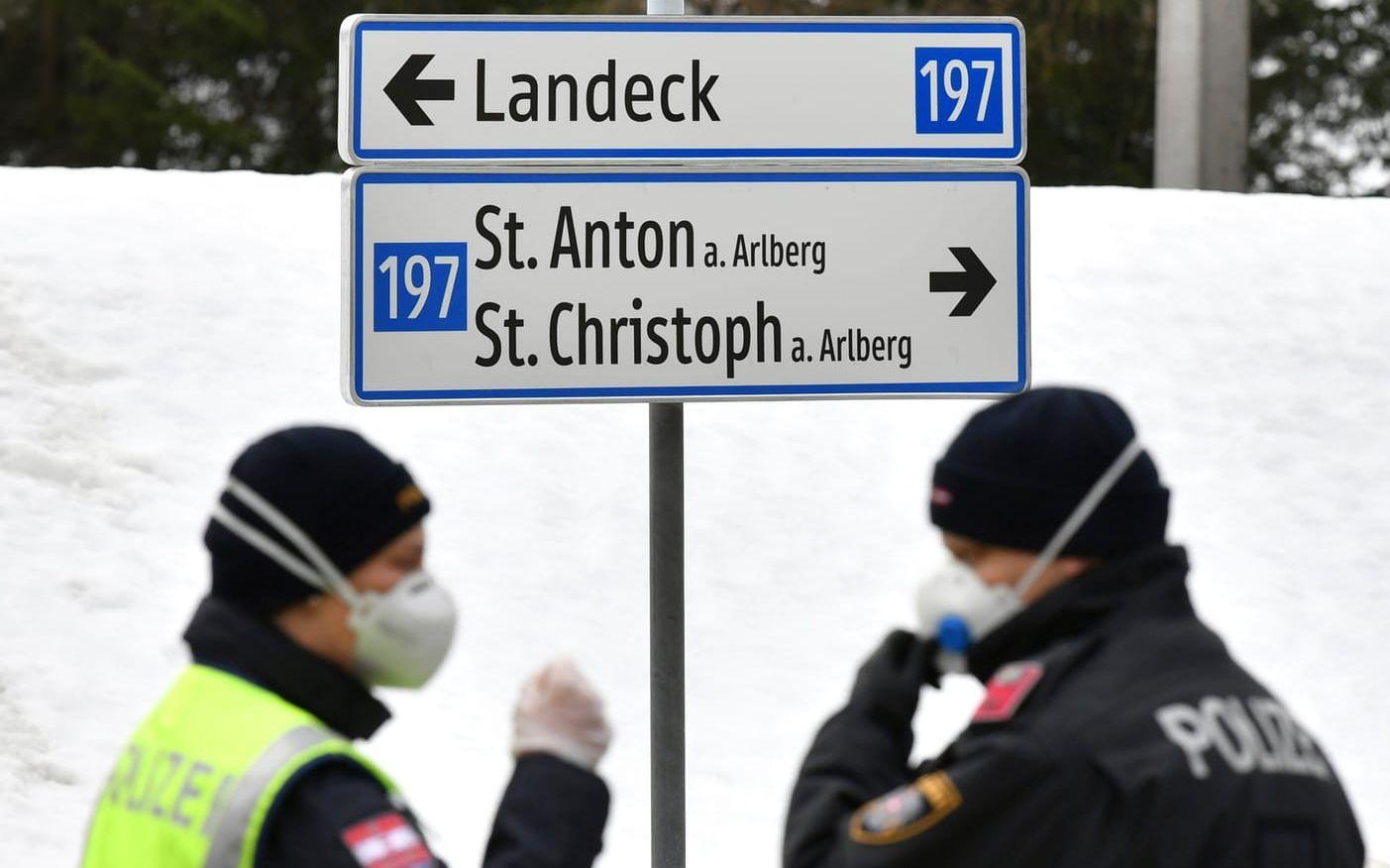 Österrikiska Tyrolen sattes i karantän den 18 januari. Nu granskas myndigheternas senfärdiga agerande mot smittspridningen. Arkivbild. 