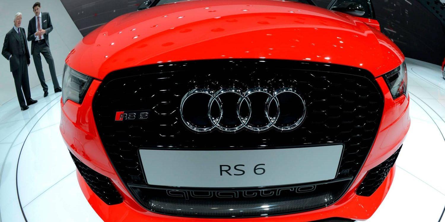 Tre Audi RS6 rånades vid en bilfirma i södra Stockholm. Arkivbild.