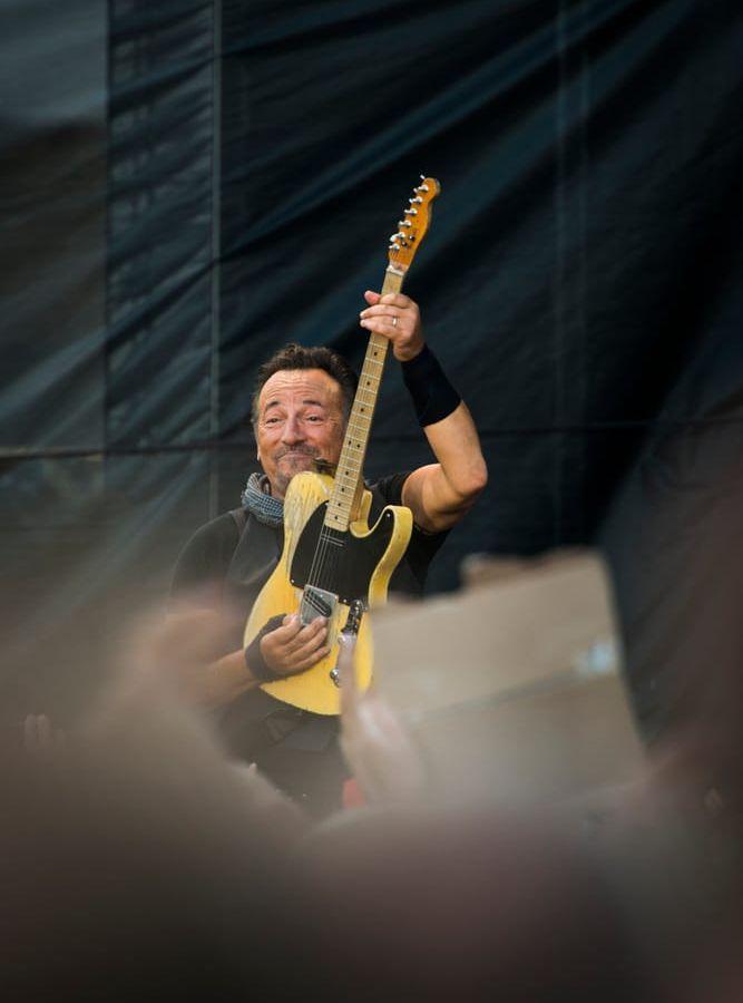 Bruce Springsteen på Ullevi den 25:e juni 2016. Bild: Nora Lorek.