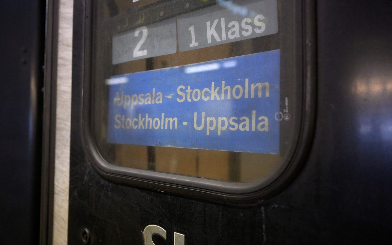 Fler tågspår mellan Stockholm och Uppsala. Arkivbild.