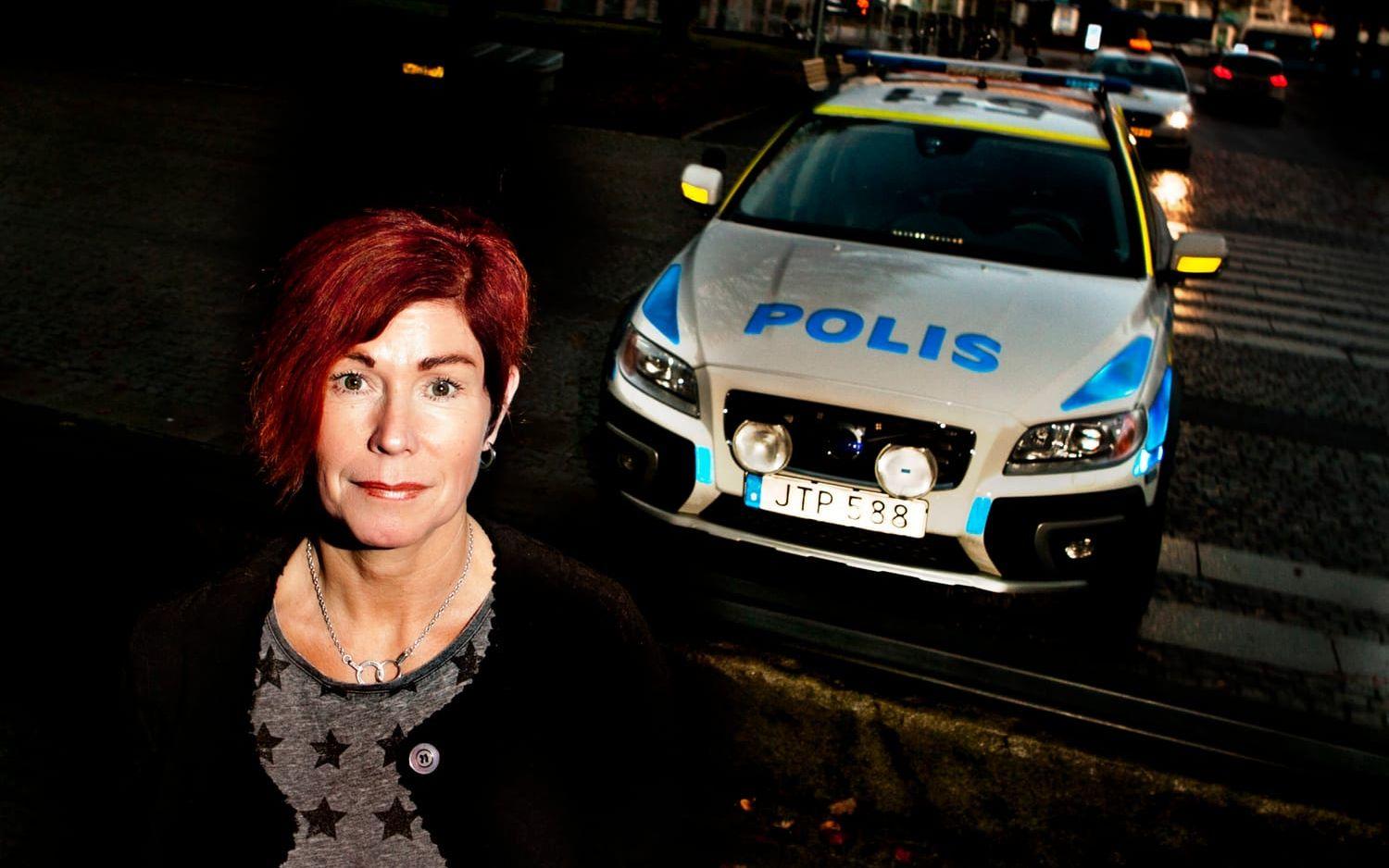 Katharina von Sydow på Polisförbundet menar att det krävs en lagändring. Bild: Per Wahlberg