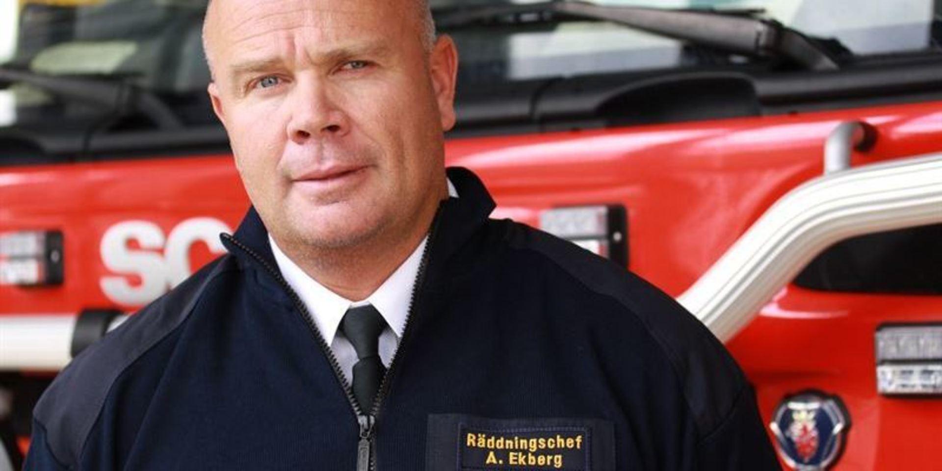 Anders Ekberg, räddningschef Räddningstjänsten Storgöteborg.