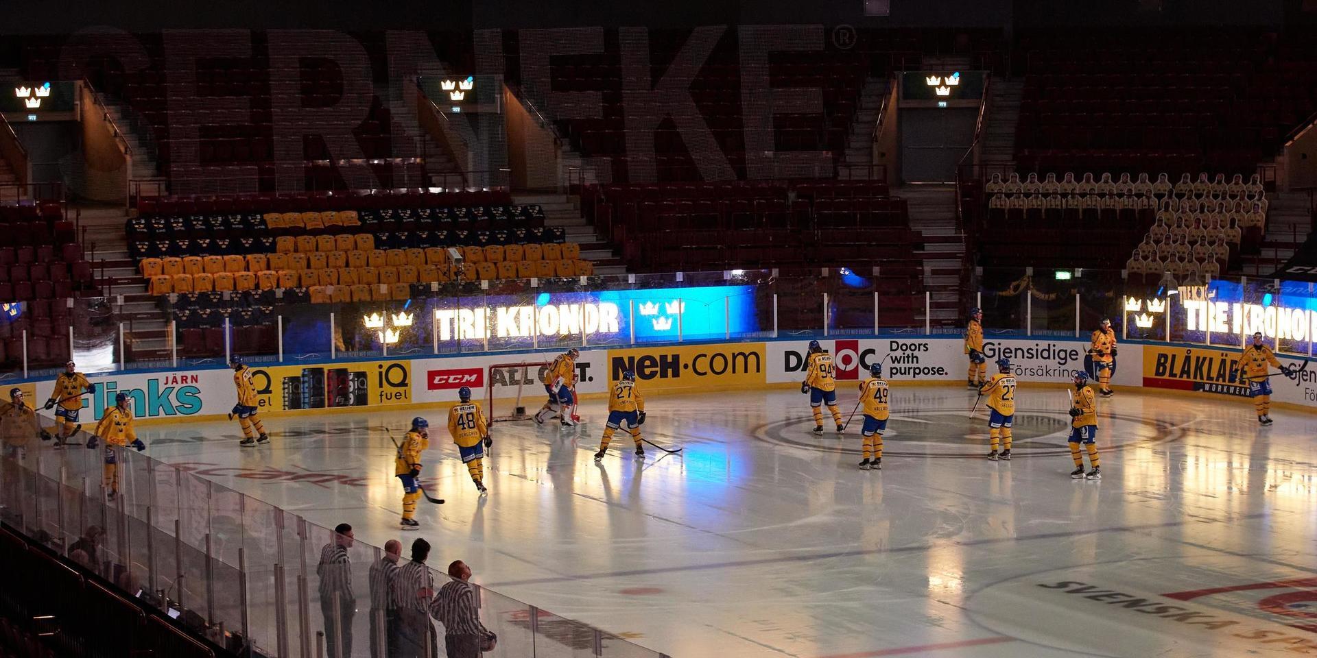 Bubblan under landslagsturneringen i Malmö sprack. Flera spelare som deltog där har testats positivt för covid-19. Arkivbild.