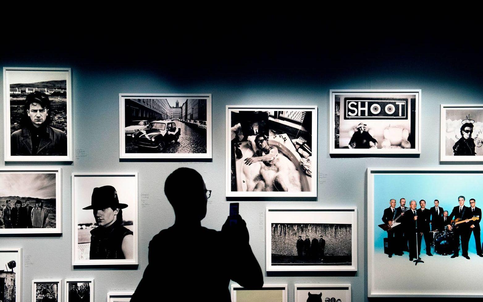 Fotografen Anton Corbijns utställning på Fotografiska museet