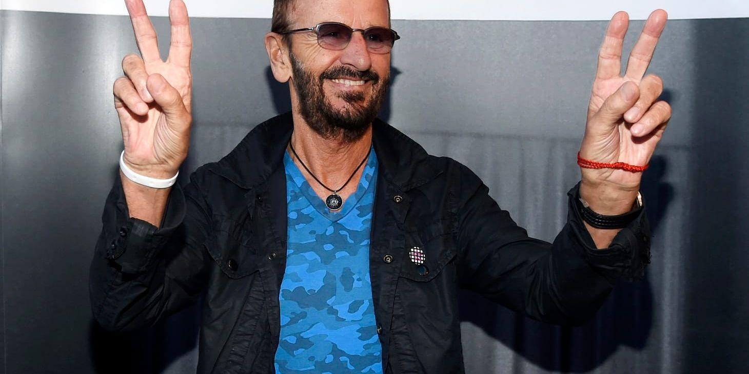 Ringo Starr väntas bli adlad, enligt brittiska medier. Arkivbild.
