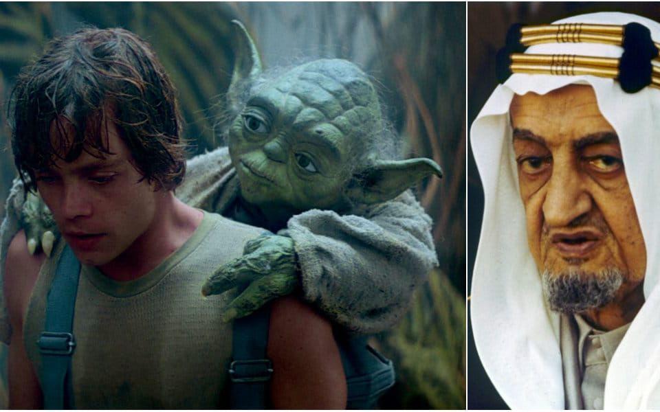 "Star Wars"-karaktären Yoda lyckades smita sig in i en saudiarabisk skolbok. Foto: Abdullah Al Shehri