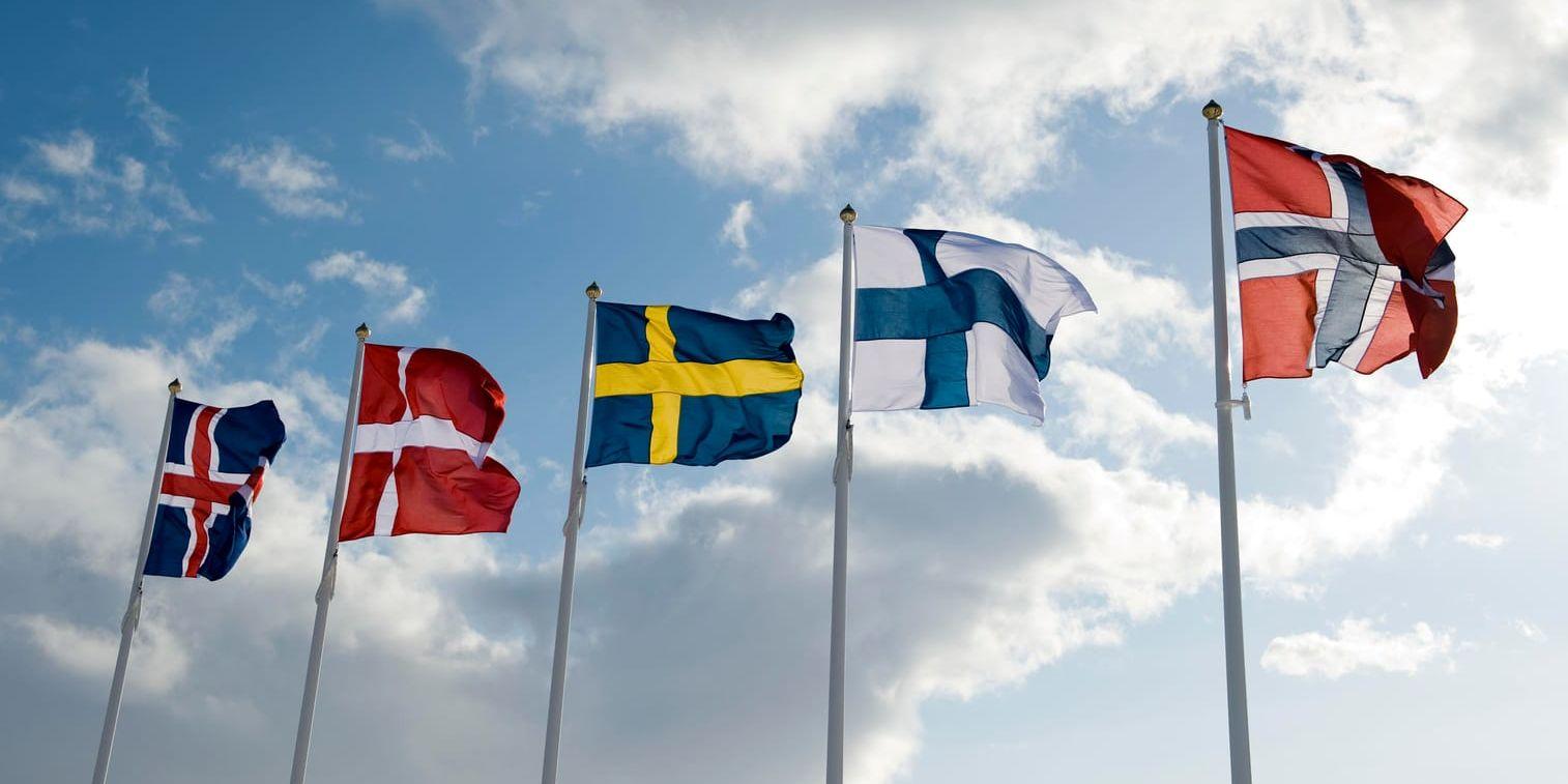 Framtiden för de nordiska länderna är förhållandevis ljus, enligt ny statistik från Nordiska ministerrådet. Arkivbild.