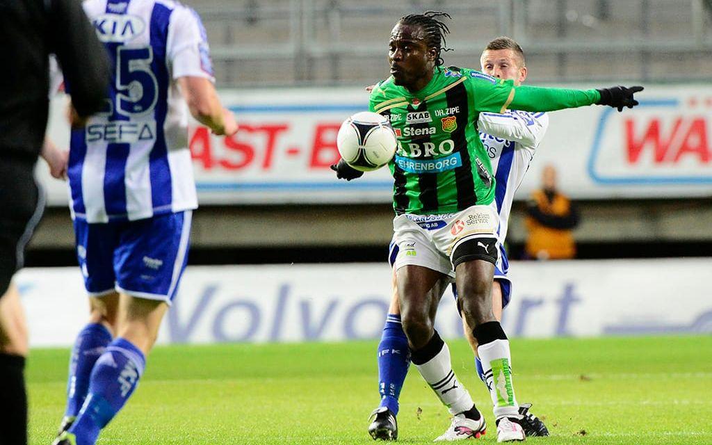 Säsongen i Gais 2012 blev Ijehs sista i karriären. Precis som när han gick till IFK Göteborg var det Mats Persson som värvade honom. Bild:Bildbyrån