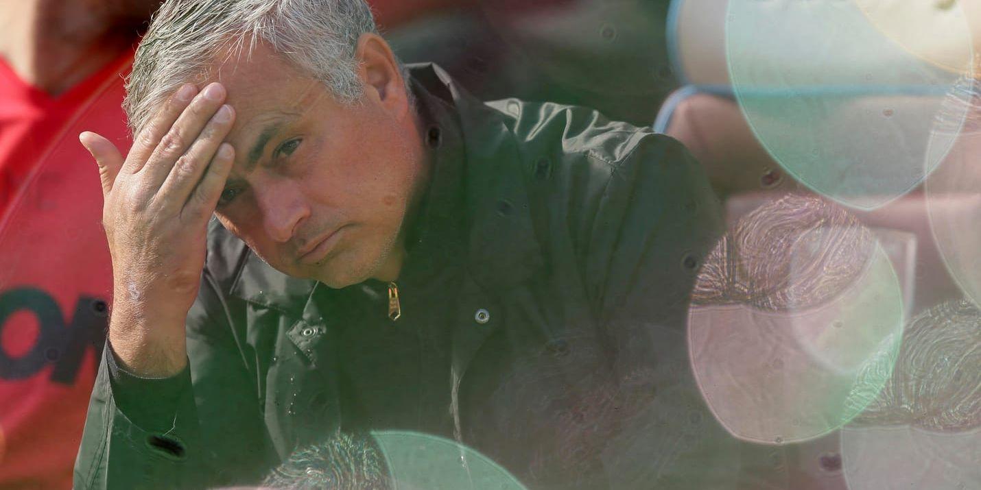 Manchester Uniteds tränare José Mourinho. Arkivbild.