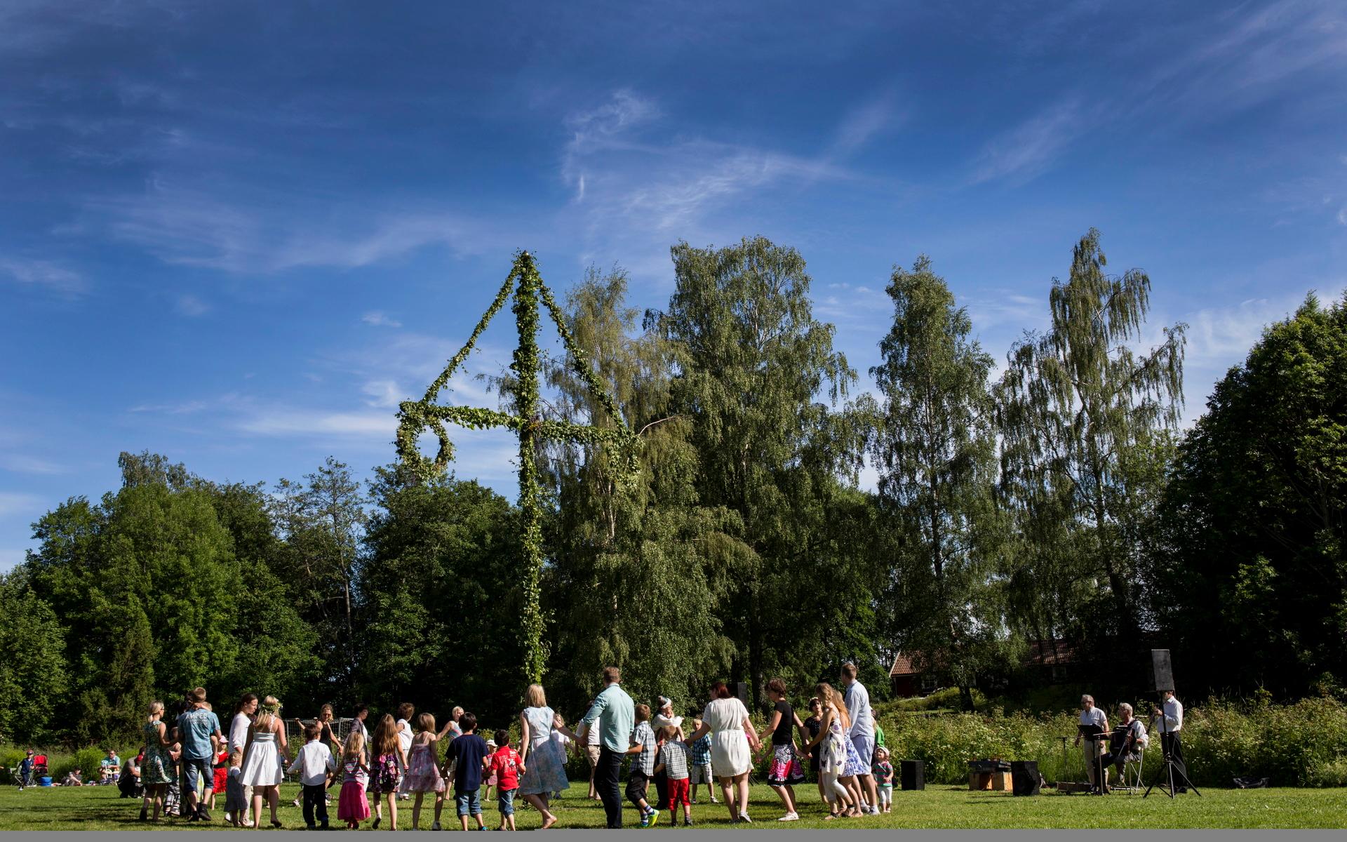 Det kan bli fint midsommarväder på många håll i landet. Arkivbild.