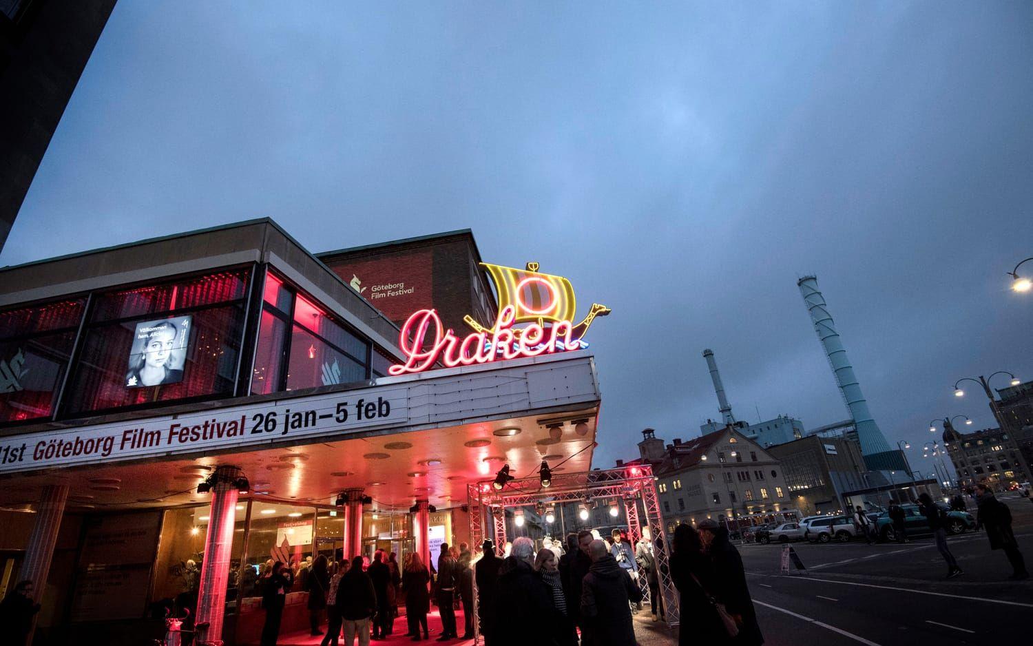 Invigning av Göteborgs filmfestival på biograf Draken i Göteborg 2018, då med fysisk publik. 