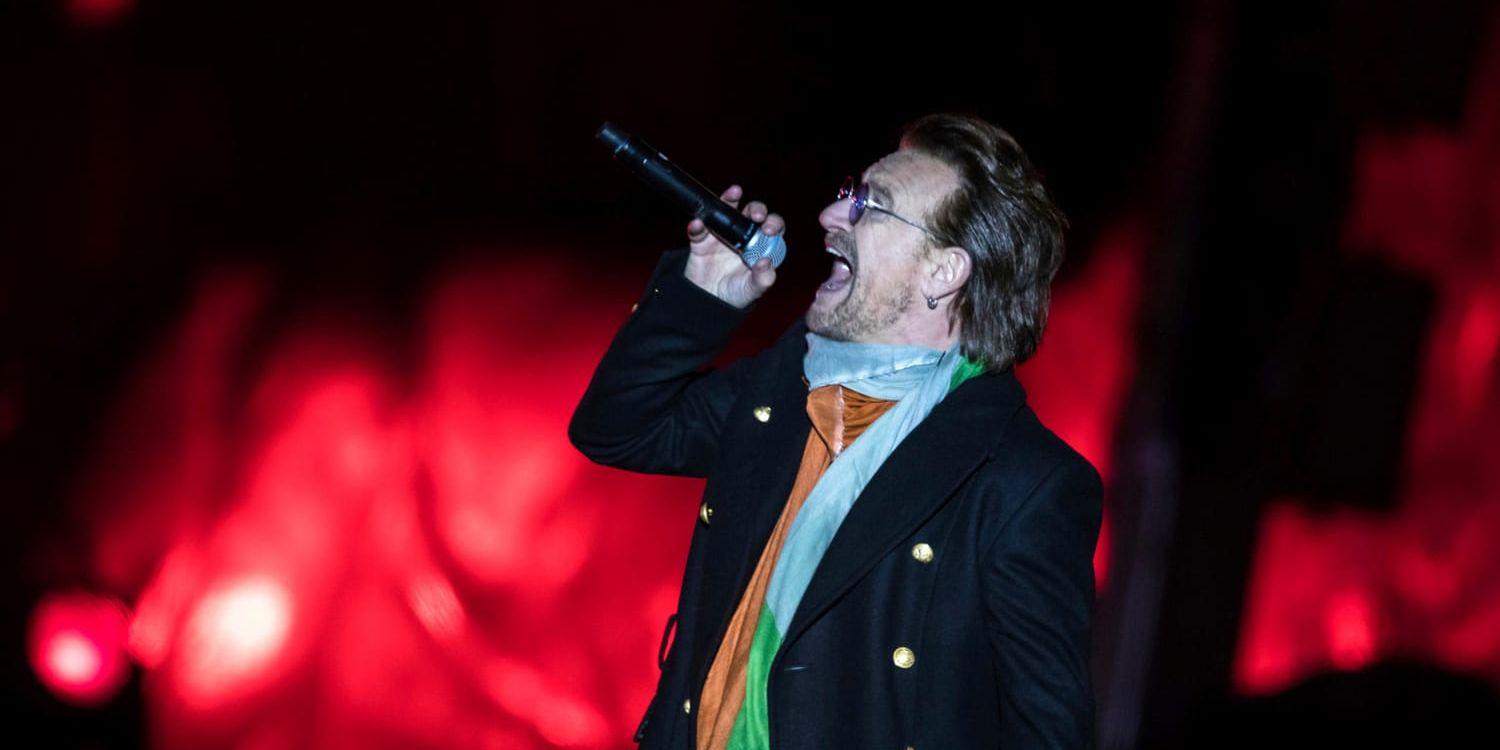 57-årige Bono tycker att musiken nu för tiden har blivit "väldigt tjejig". Arkivbild.